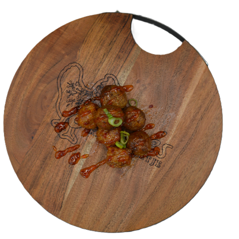 Gehaktballetjes met Piri Piri saus